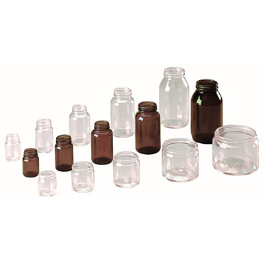 (image for) Bottle Glass Amber Powder 60mL